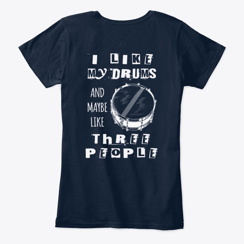 ACD - I LIKE MY DRUMS WOMEN'S TEE