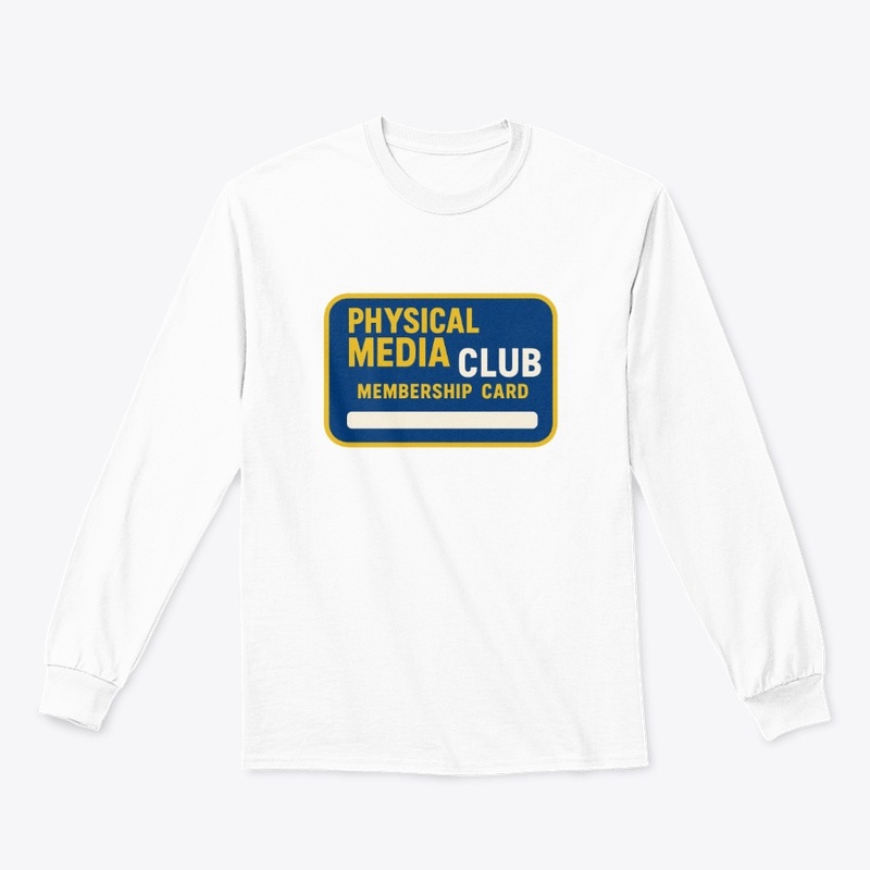 Physical Media Club Membership Card