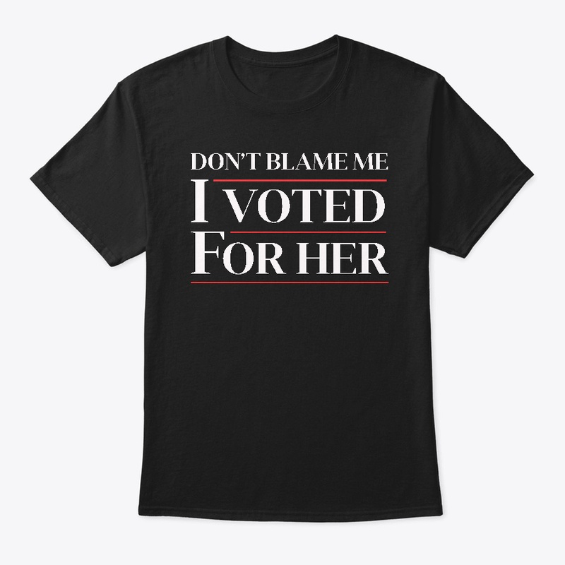 Don't blame me!