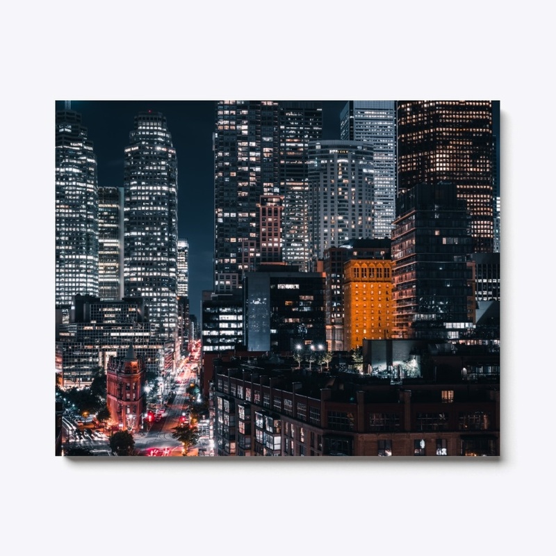 Night photography of cityscape