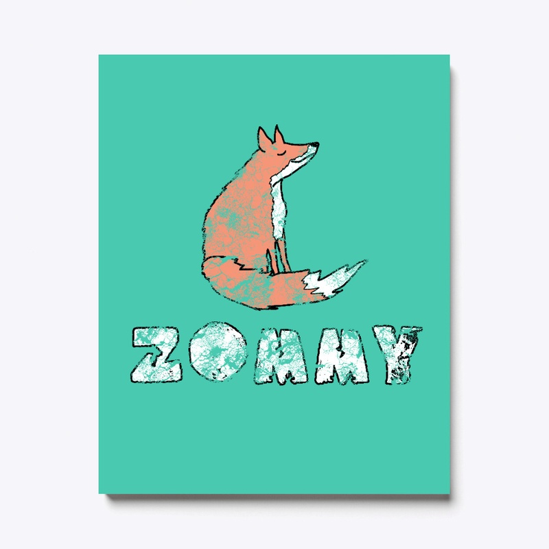 Zommy hot foxy mommy graphic fox design