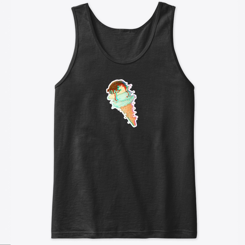 Glitchy Ice Cream Cone