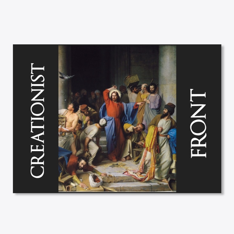 CREATIONIST FRONT STICKER