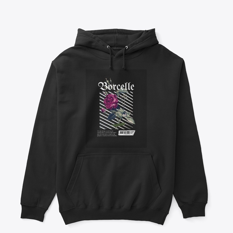 Black Rose Streetwear Aesthetic T-Shirt