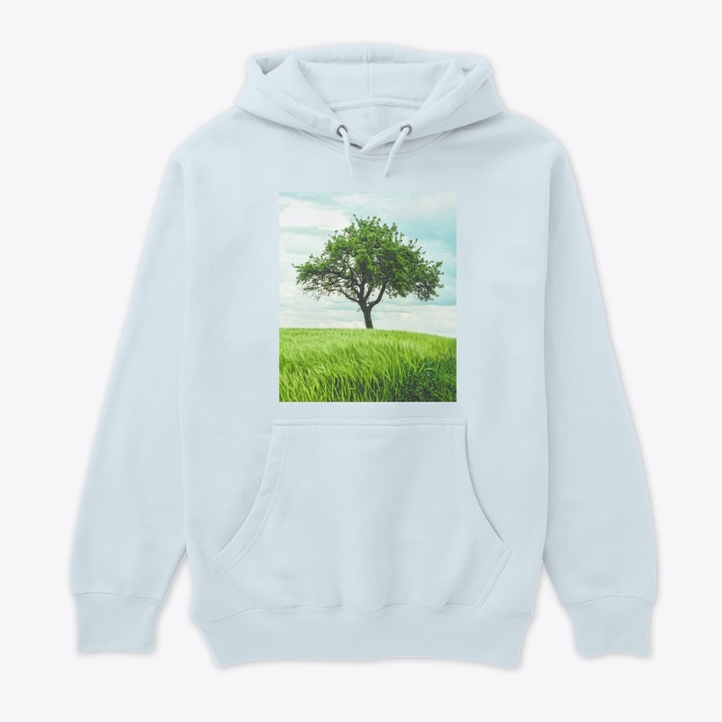 tree with grass 