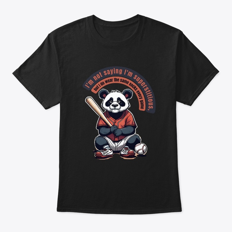 Cute Panda Baseball Player T-Shirts!