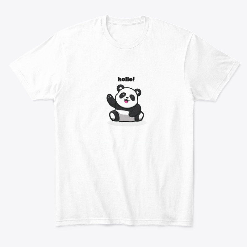 Adorable Panda Bliss Women's T-Shirt