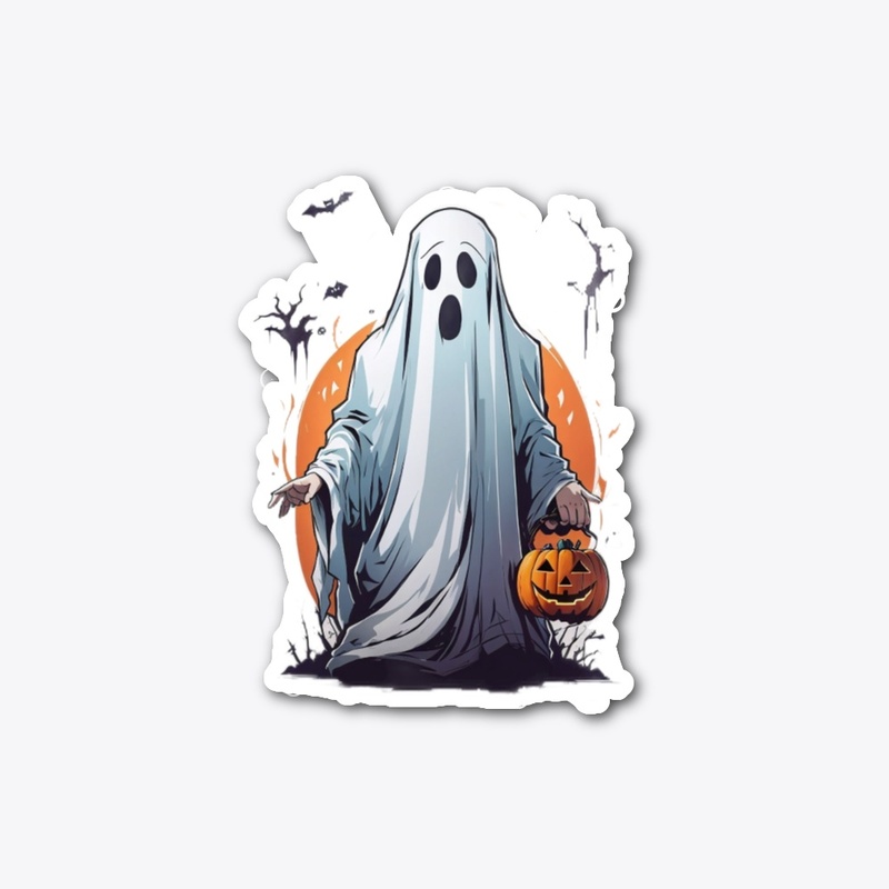 Ghostly Beautiful Ghost Print products