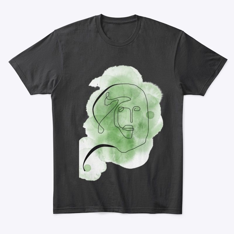green faces