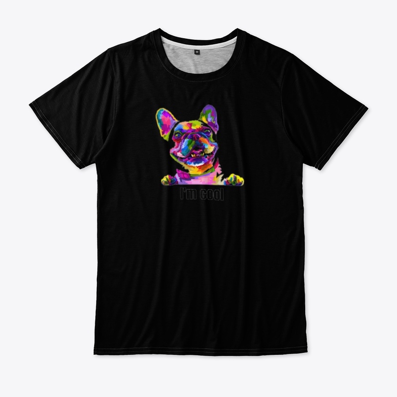 Colorful Modern Pop Art Dog