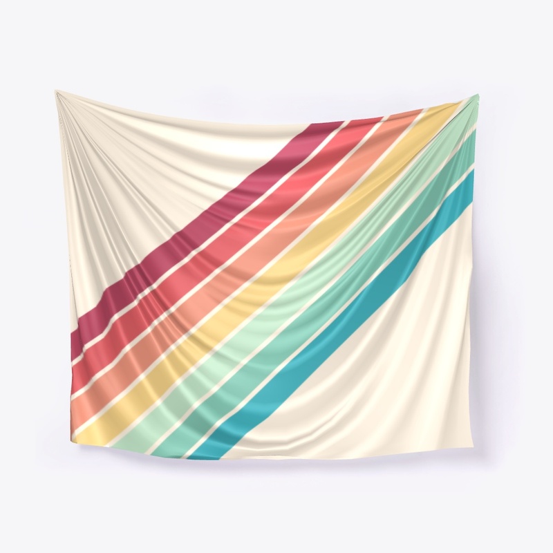 70s Style Retro Stripes - Penida