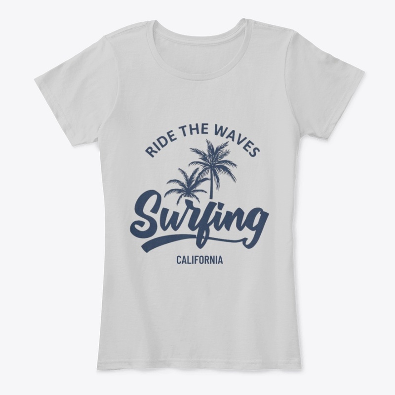 Ride The Waves Surfing California shirt