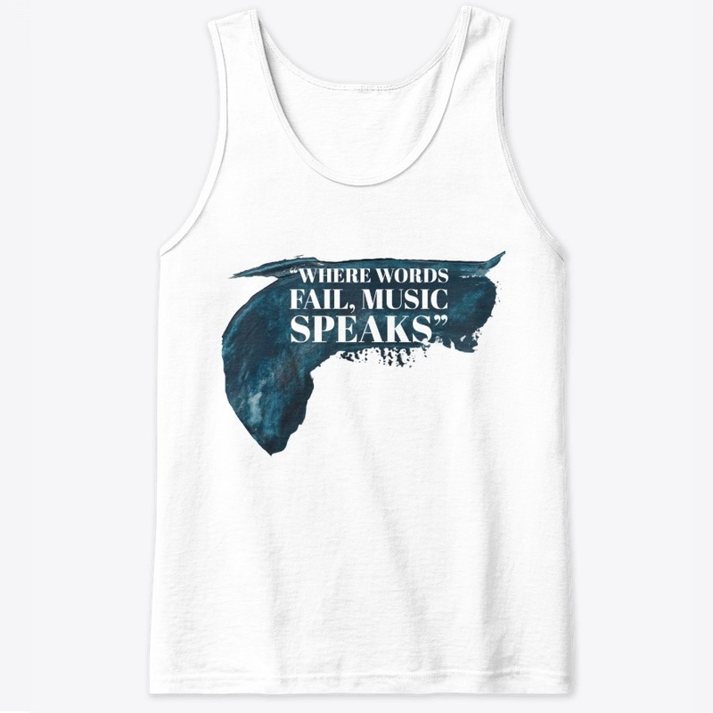 Music Speaks Tank Tops