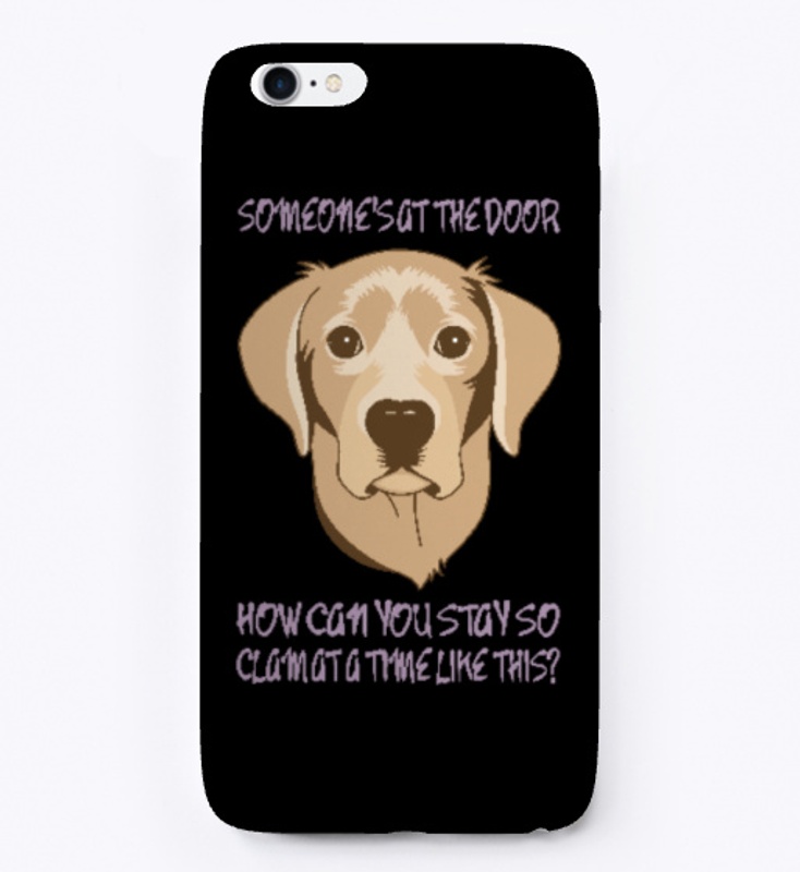 Some One at the Door My Labrador 