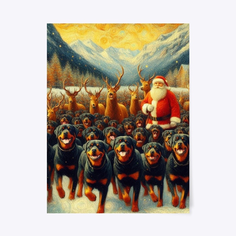 Rottweiler Christmas