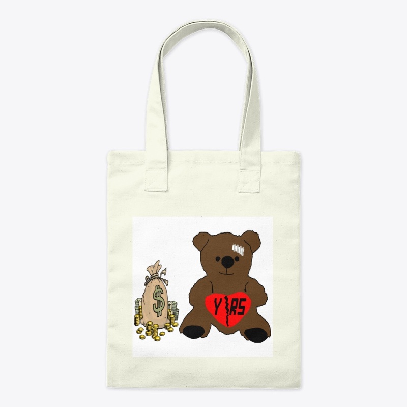 White YRS Bear Face Mask