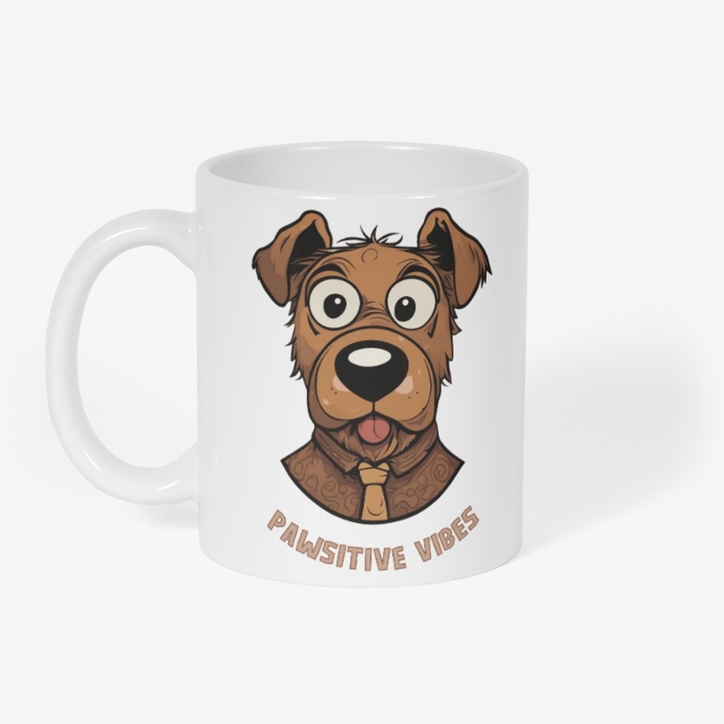 Funny Dog Wearing a Tie