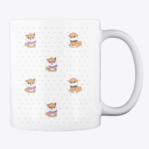 Potats All Over  Accessories White áo T-Shirt Back