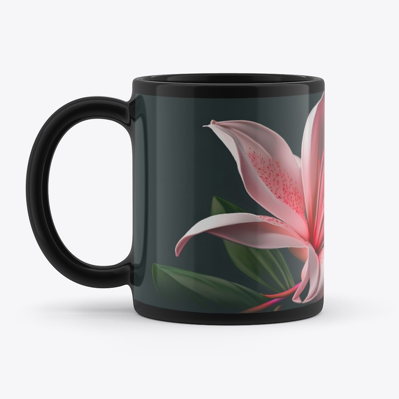 lili flower mug