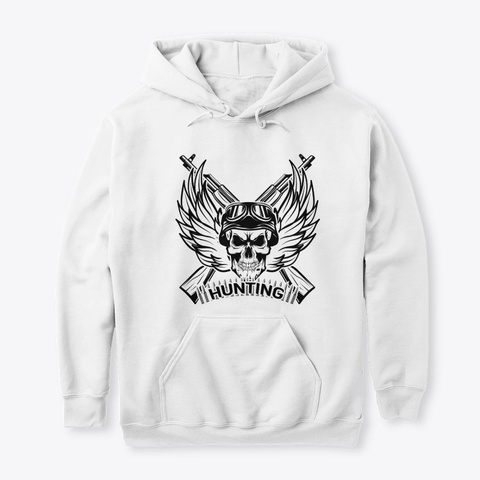 The Hunting  White T-Shirt Front