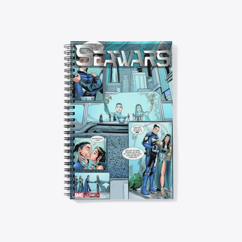 SEAWARS Book 7 - PAGE 24 Notebook Vivid
