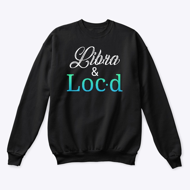 Libra & loc'd zodiac tee shirt