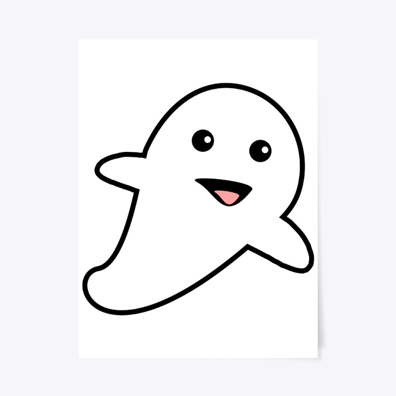 Happy Halloween Funny Ghost