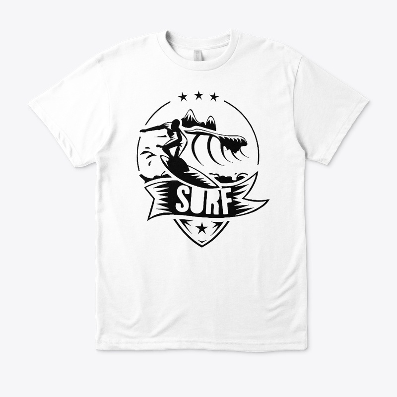 SUMMER SURFING DESIGN T-SHIRT 