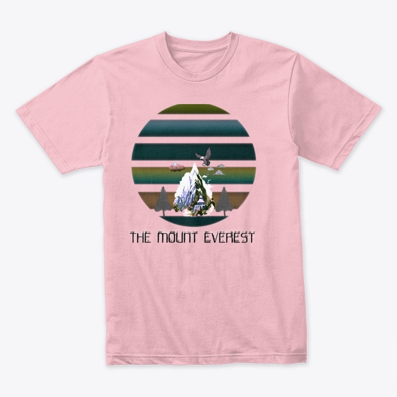 The mount everest t-shirt design. 