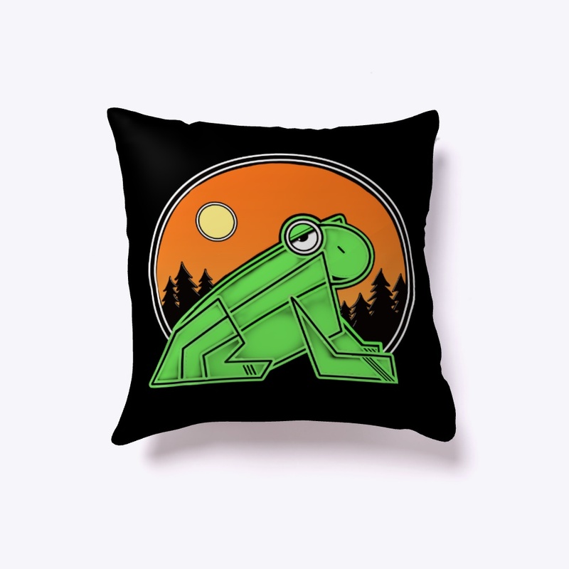 A frog and the moon...3