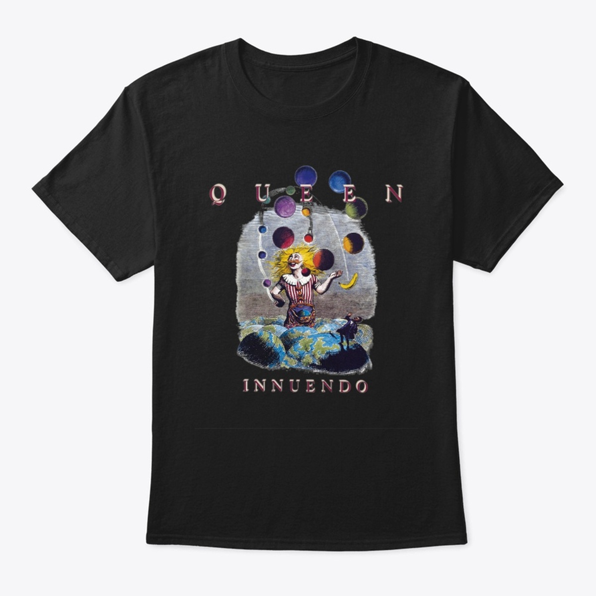 QUEEN INNUENDO ブラック Tシャツ 1200.jpg