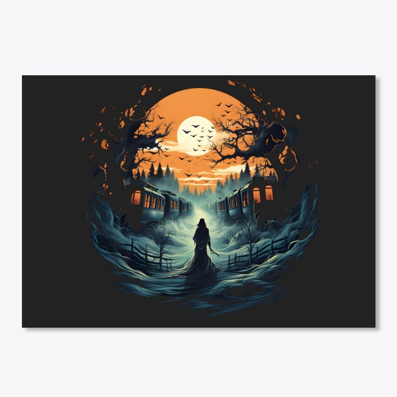 Halloween Train Design