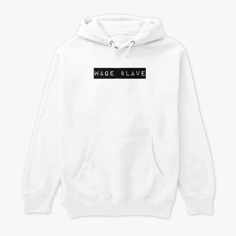 wage slave (label-maker design)