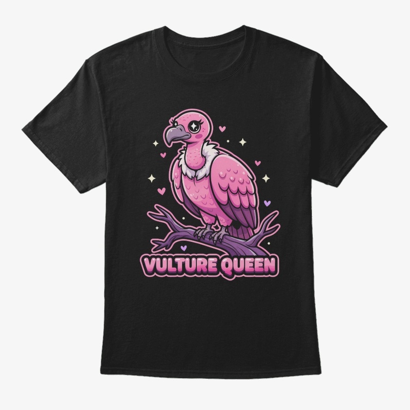 Vulture Queen in Gothic Glamour