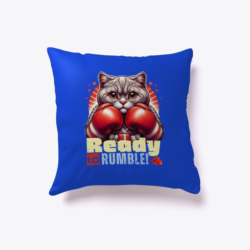 Ready to Rumble Boxing Cat Tee