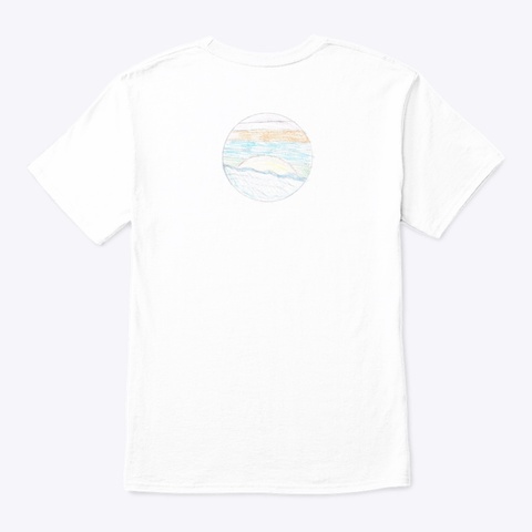 Sophia   4th Grade White áo T-Shirt Back