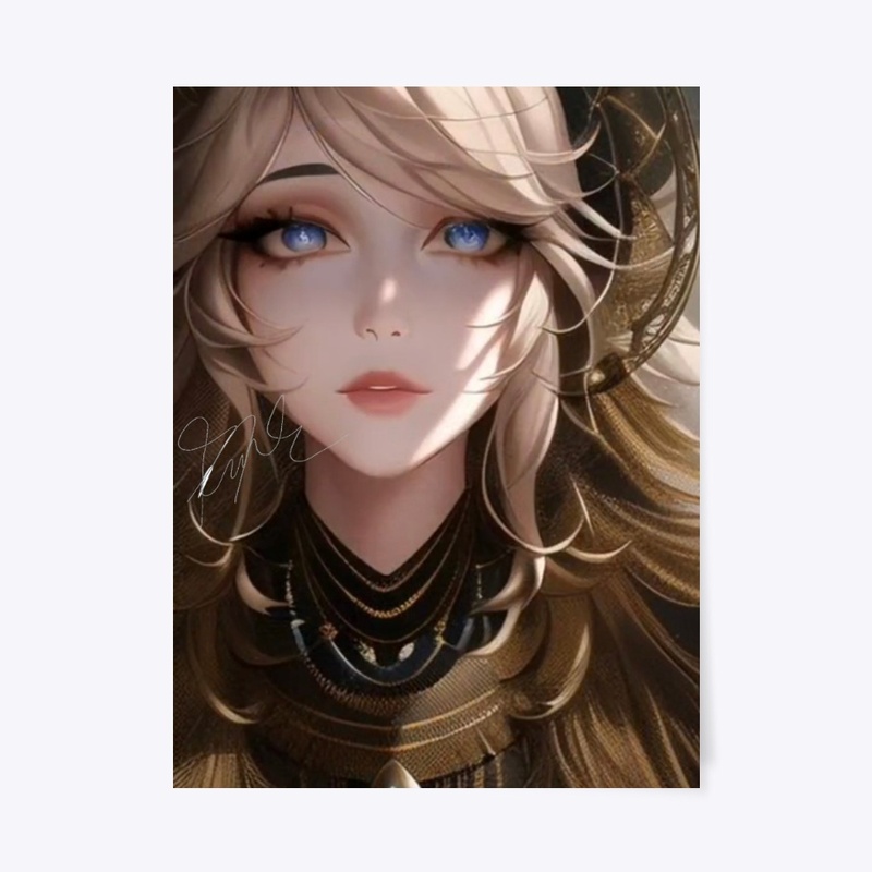 Anime Manga Themed Tiger Princess