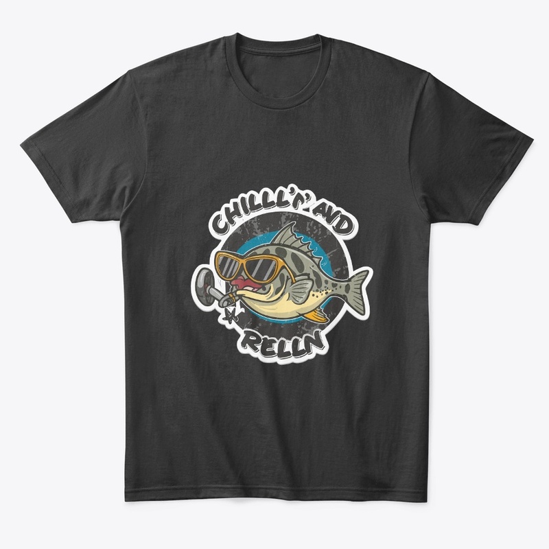 funny fishing  design 