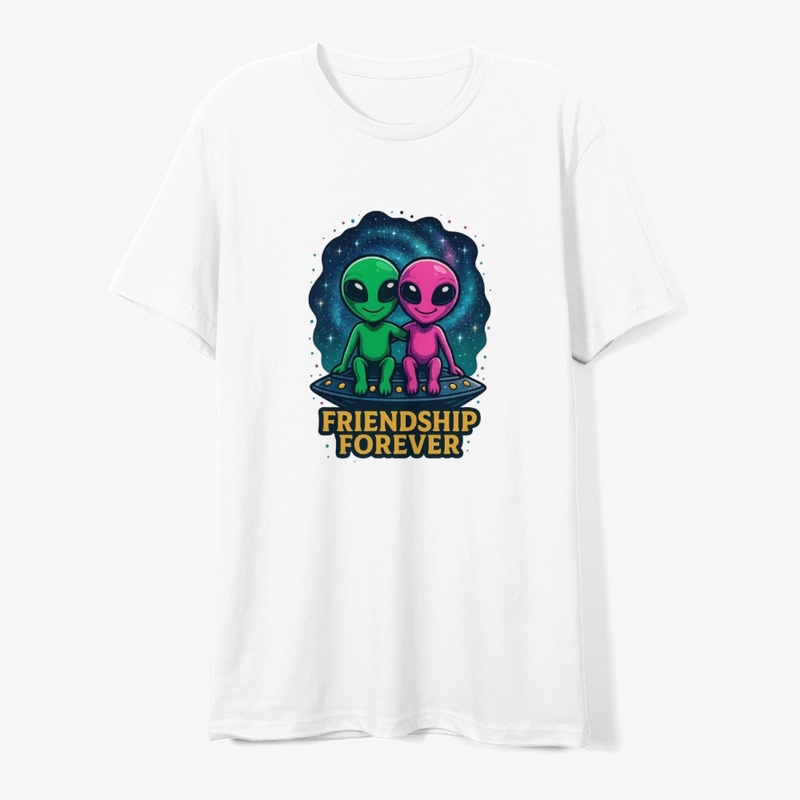 Friendship Forever – Alien Buddies Print