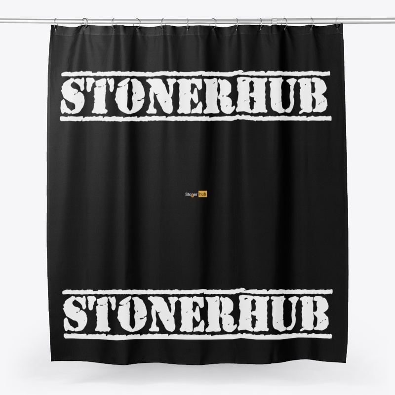 STONERHUB SHOWER CURTAIN & PUZZ