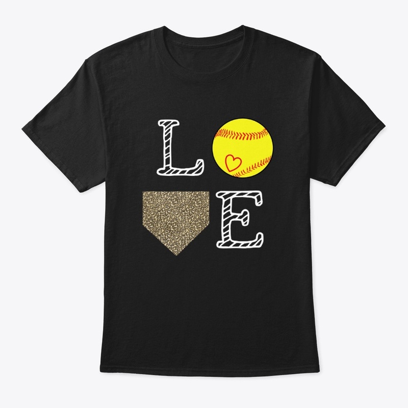 LOVE  Softball Tee