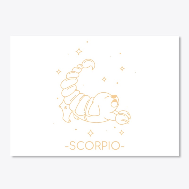 Scorpio Zodiac Sign Dog