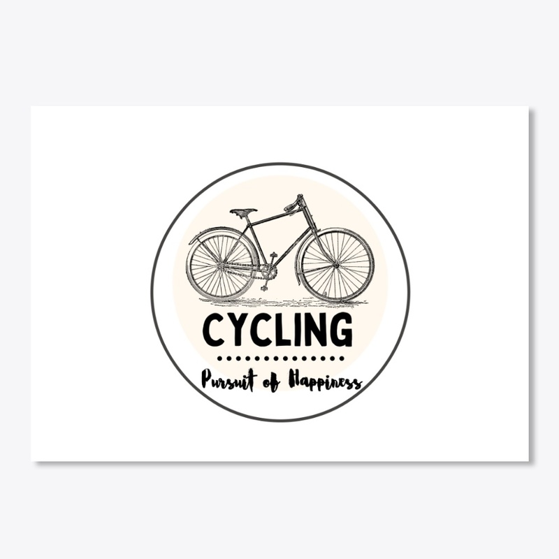 cycling pursuit of happiness t-shirts