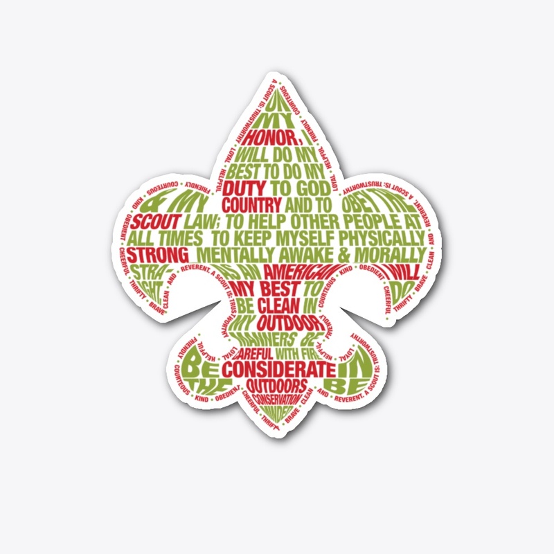 Scout Law Outdoor Code design