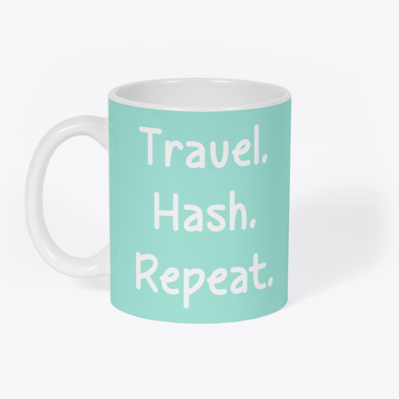 Travel Hash Colours Mug