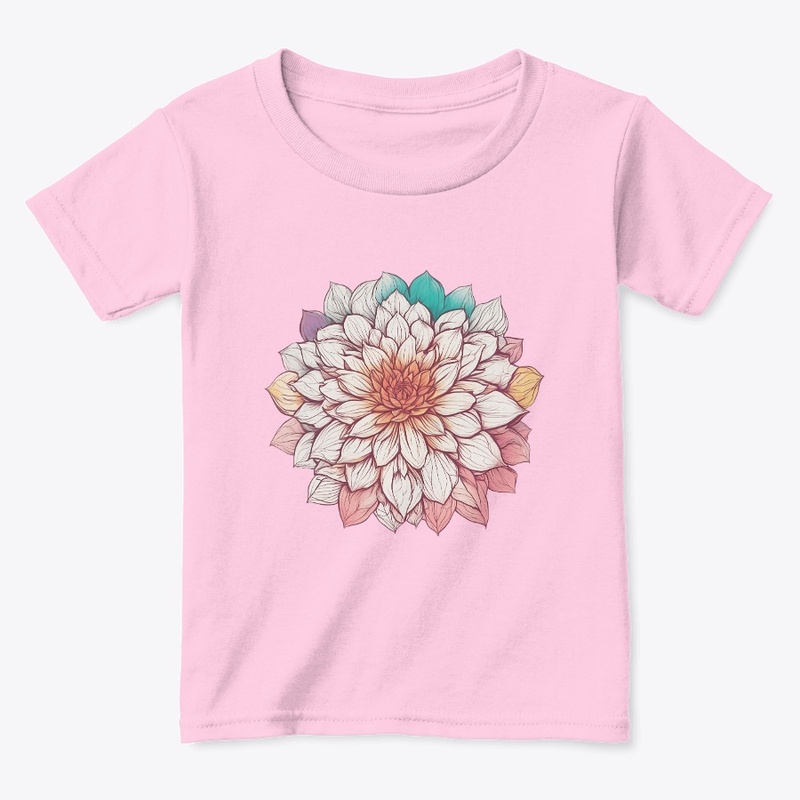 Colorful Dahlia Bloom Flower