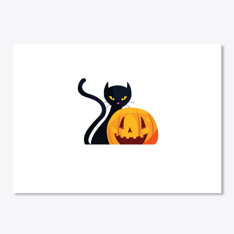 CAT AND PUMKIN