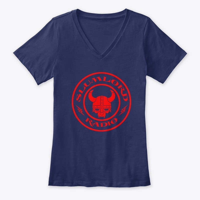 Slumlord Radio - Viking Logo RED
