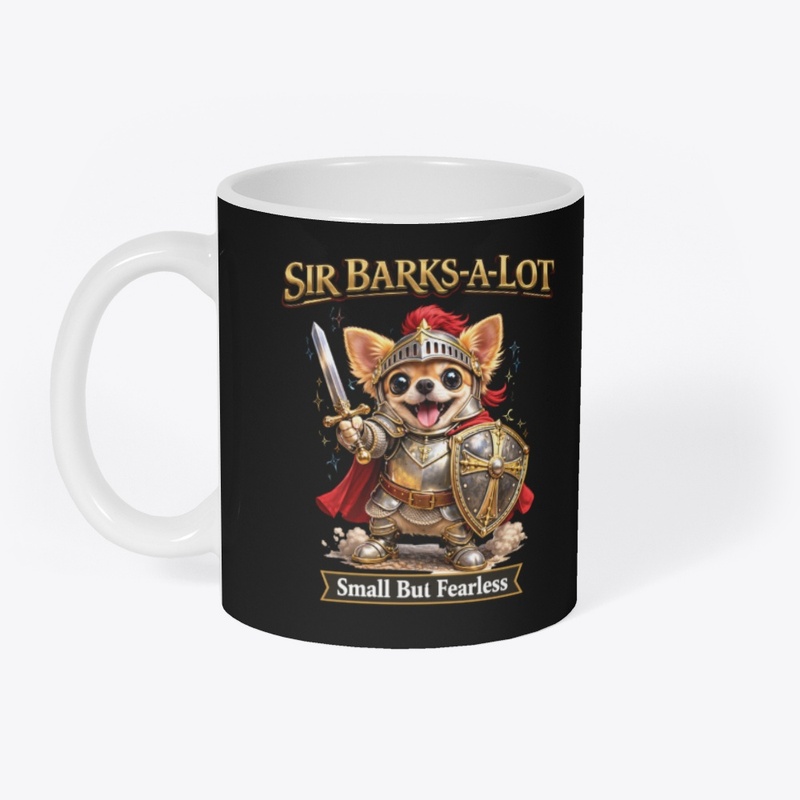 Sir Barks A Lot-Black and Navy Edition 
