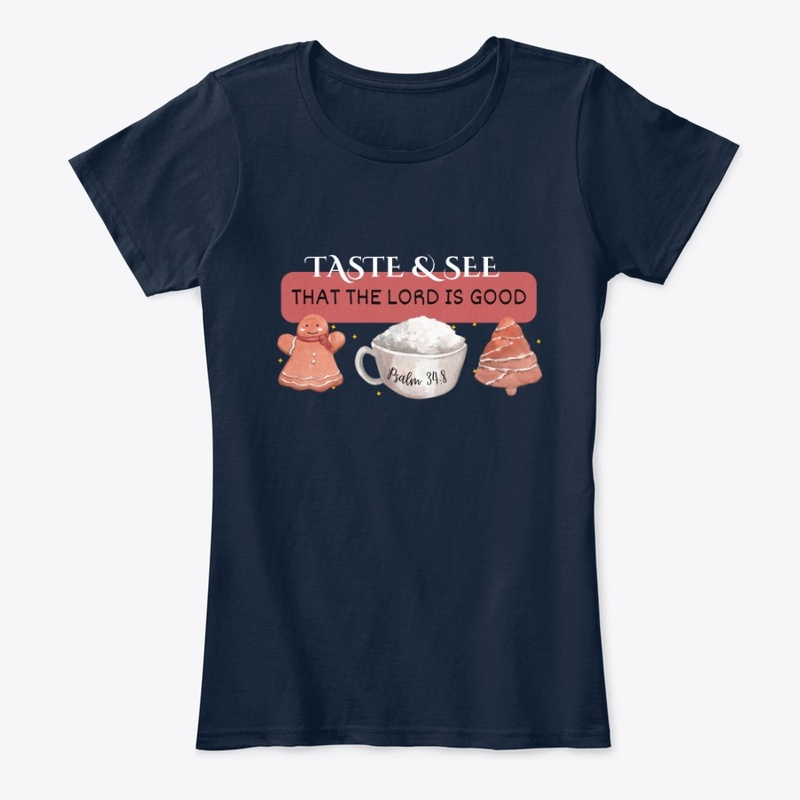 Taste and See | Black | T-shirt Hoodie